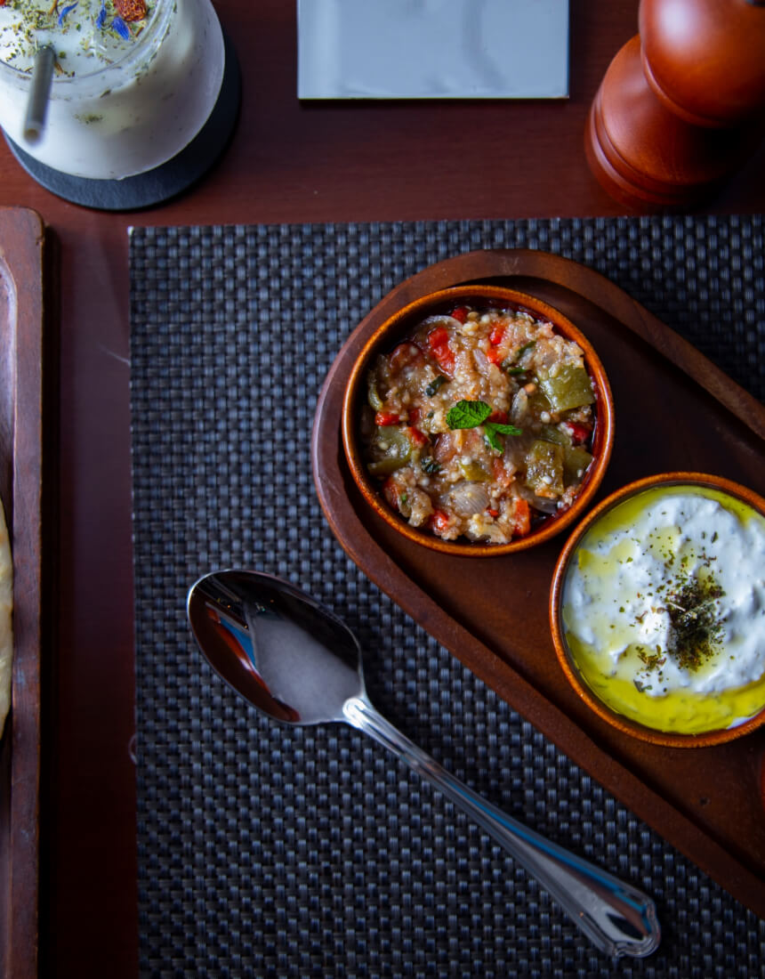 Fine dining table in Oman