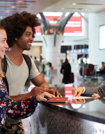 Muscat International Airport interior