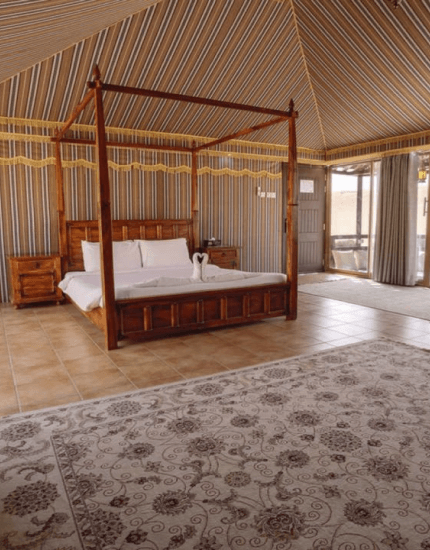 Bedouin-inspired interiors